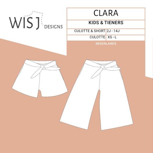 Culotte & short - 'Clara' van Wisj - 2 tot 14 jaar & XS-L